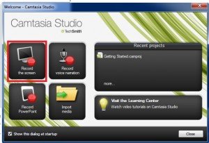 how do you save video on camtasia 3