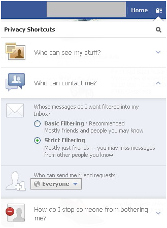 Contact Privacy [Who Can Contact You Directly]