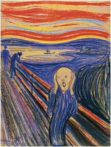 The Scream (1895) - Edvard Munch