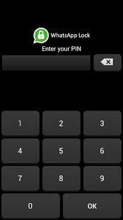 Password Lock Your Whatsapp Application
