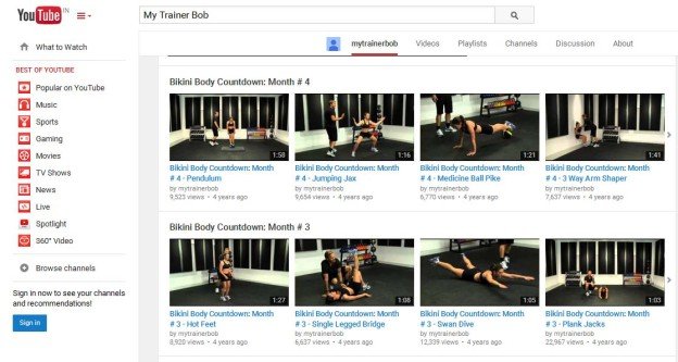 Best YouTube Workout Channels To Exercise At Home - Making Different