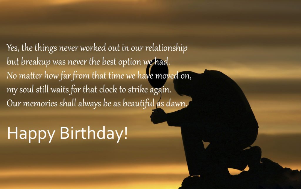 Happy Birthday Message To Your Ex Girlfriend