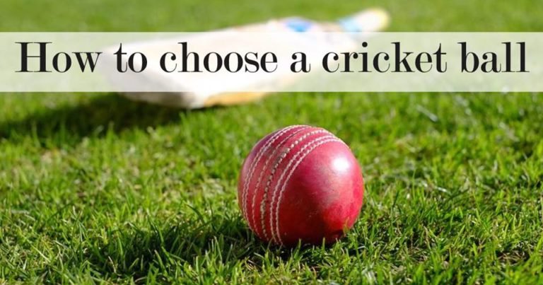 How to choose a cricket ball - Making Different