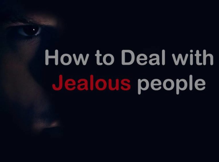 How To Deal With Jealous People Making Different