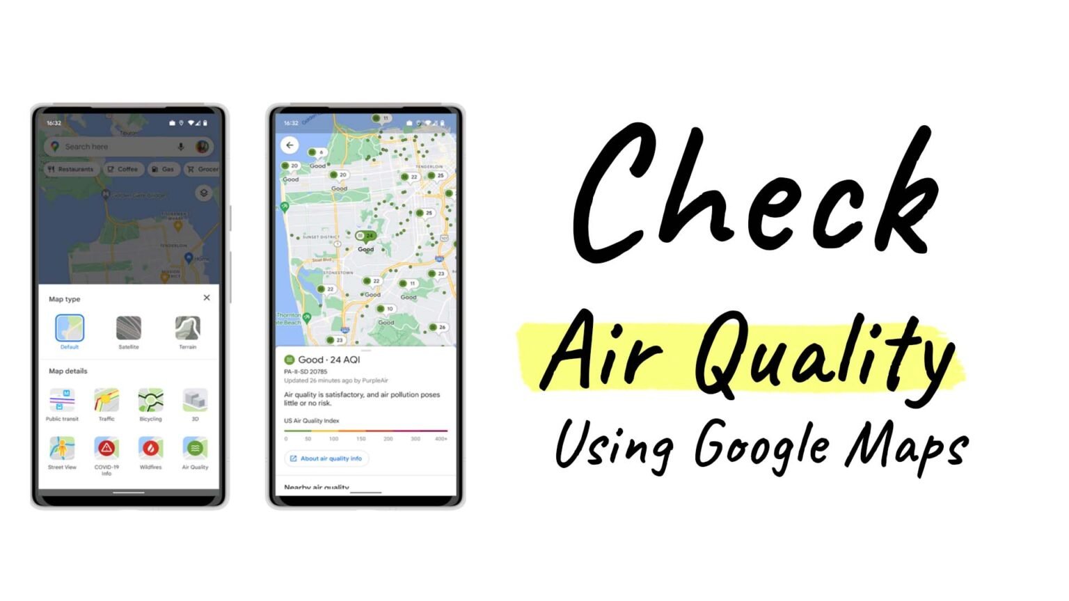 How To Check Your Air Quality Using Google Maps - Making Different