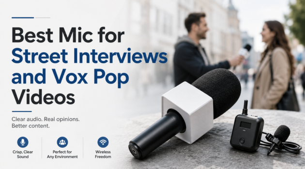 Best Mic for Street Interviews and Vox Pop Videos